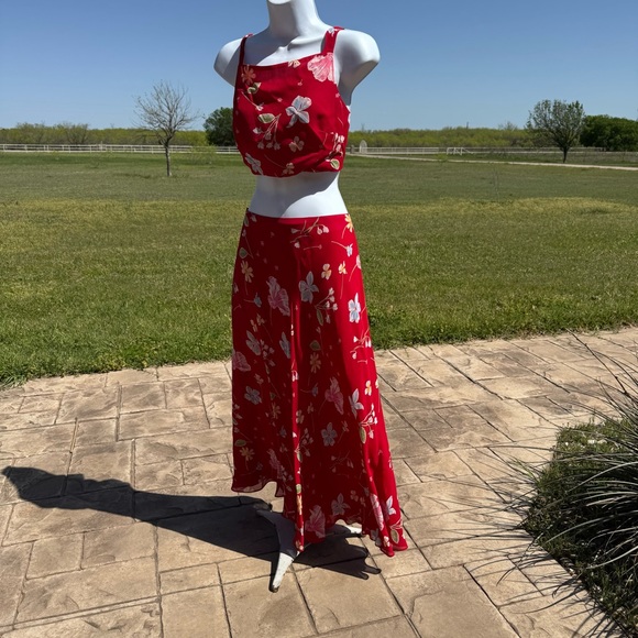 Kamisato vintage halter and skirt; size 4; STUNNING! - Picture 2 of 15